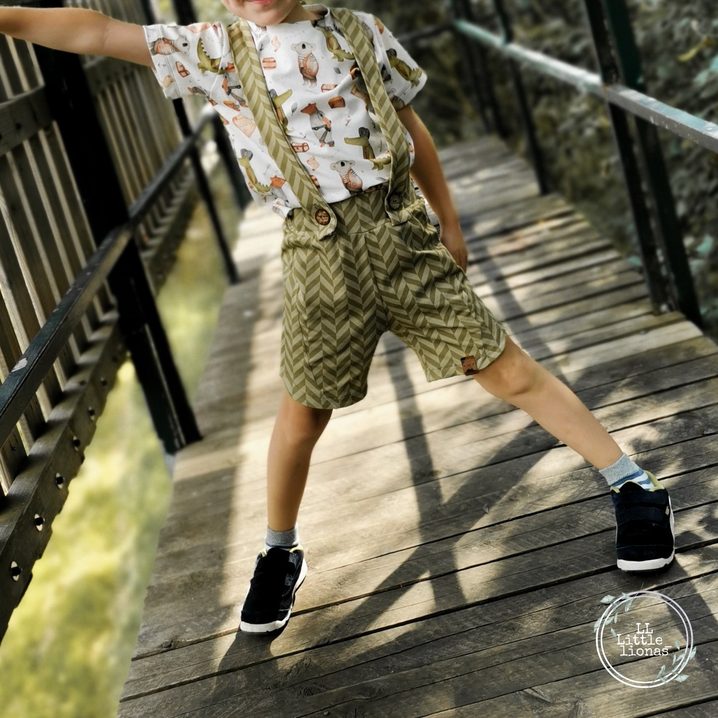 Little mitch design E-Book Schnittmuster Sommershorts  "Greta und Gabriel''