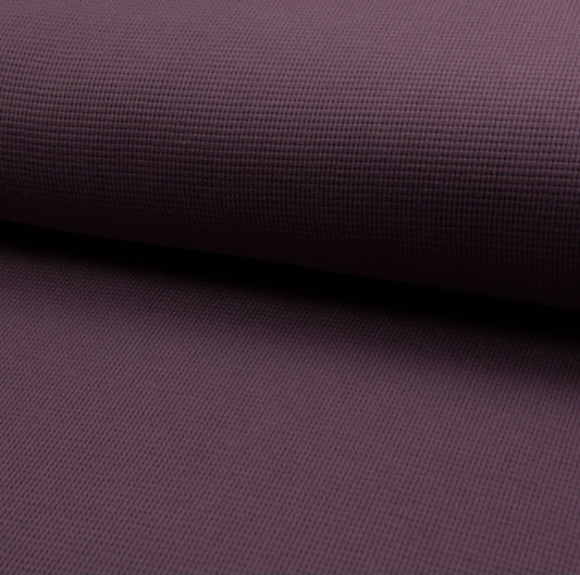 Waffelstrick Mauve