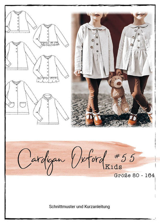 Papierschnittmuster Lemel ''Cardigan Oxford''
