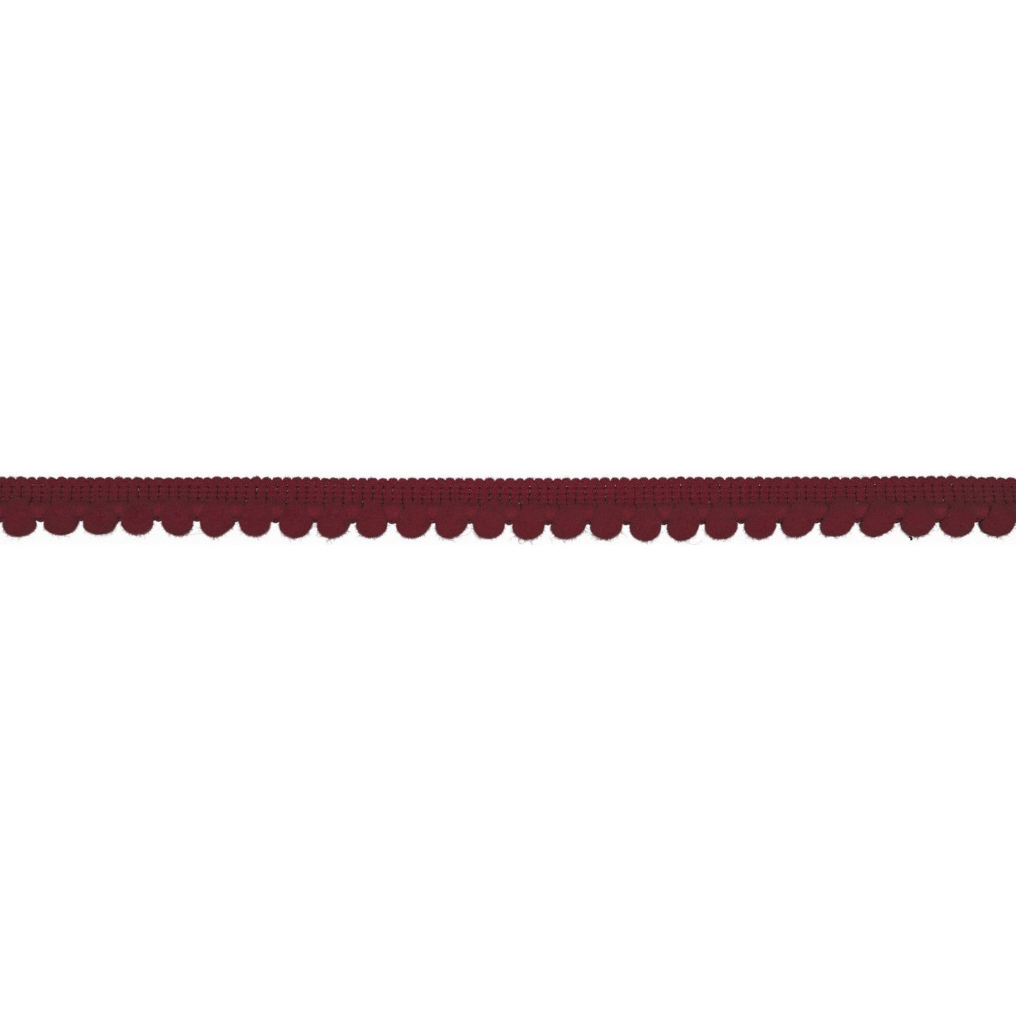 Pompom Borte Bordeaux