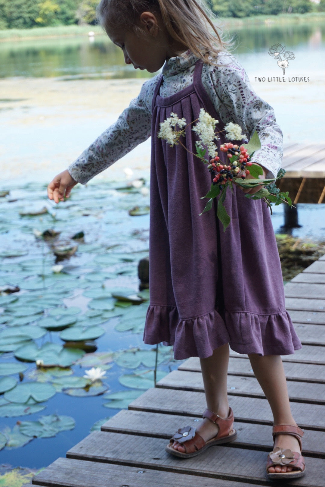 Little mitch design e-book patron de couture "Robe fille Hazel"