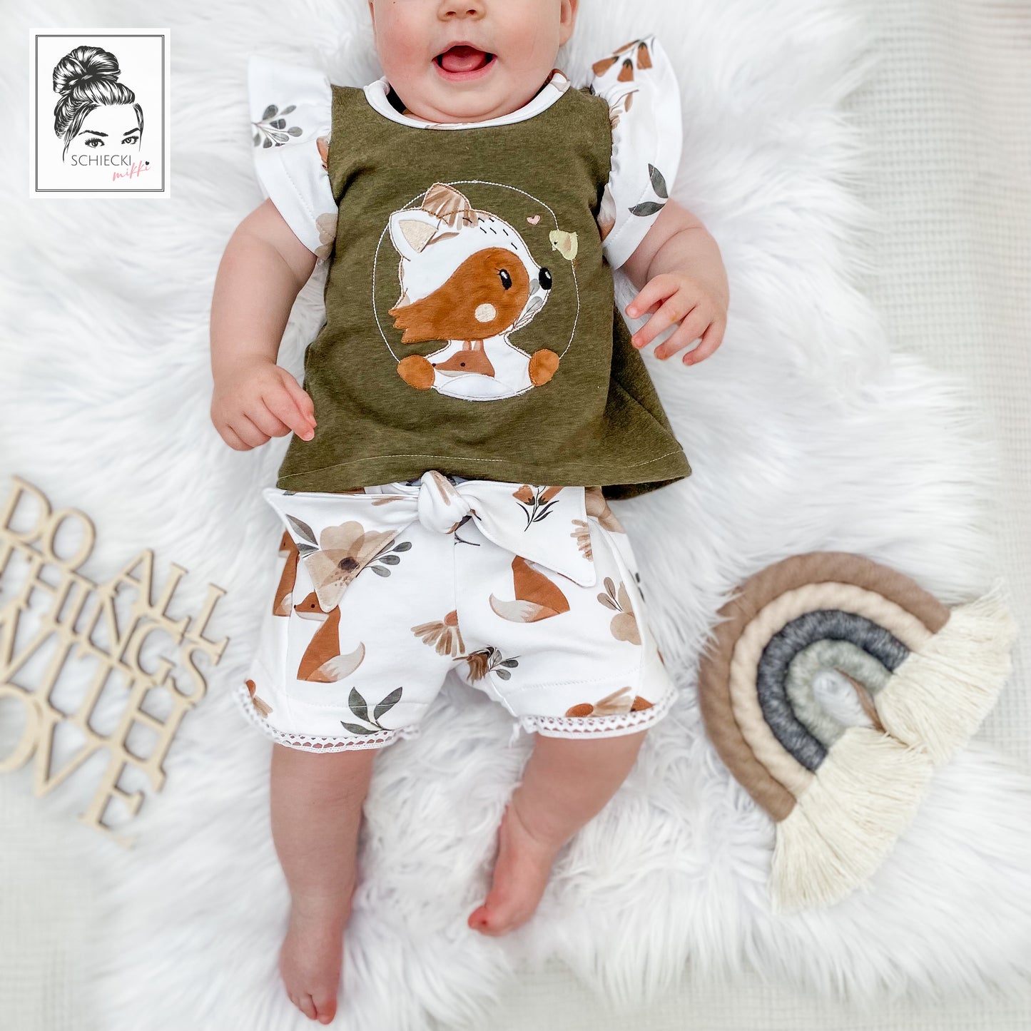 Little mitch design E-Book Schnittmuster Sommershorts  "Greta und Gabriel''