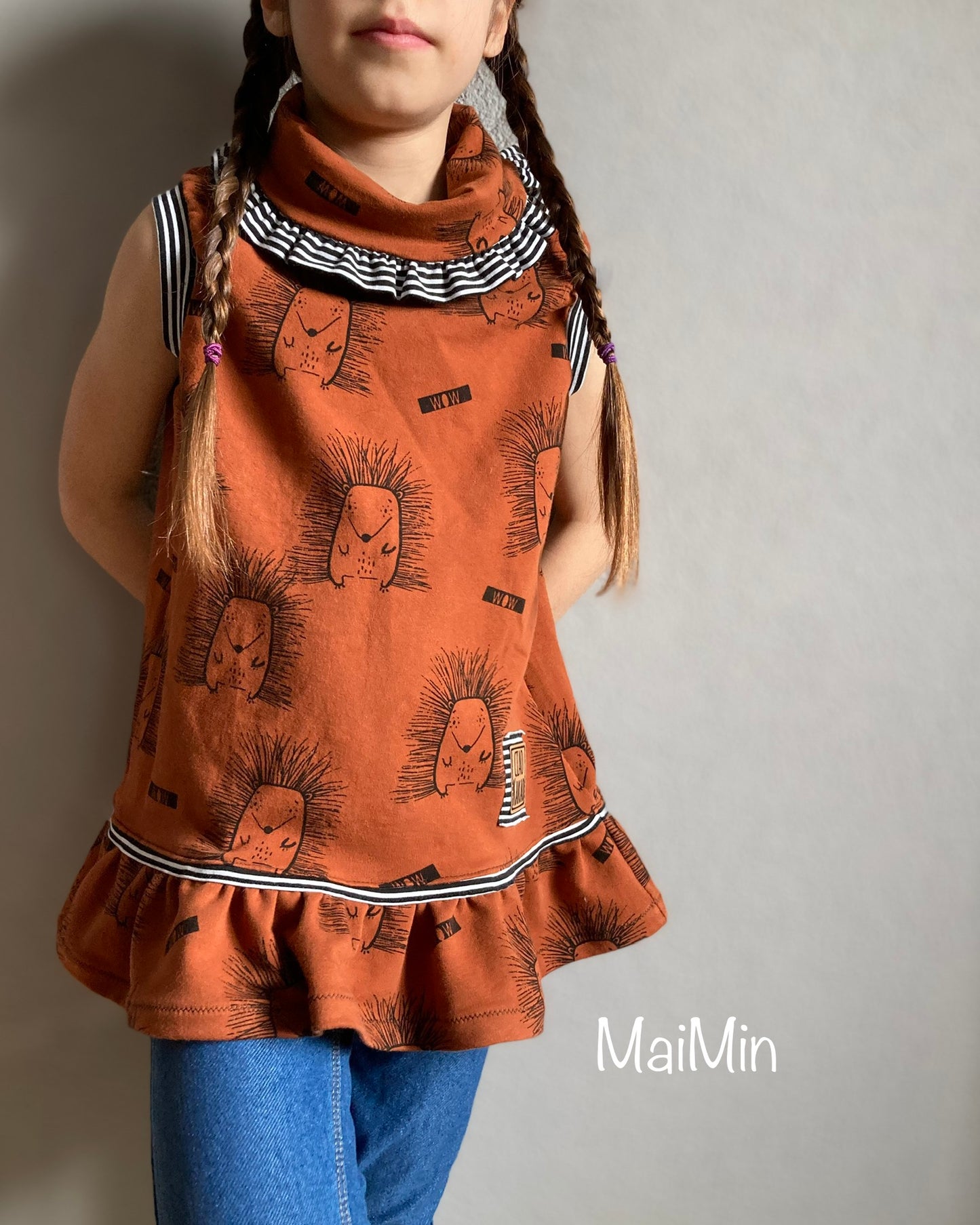 Little mitch design E-Book Schnittmuster "Pullunder Norvin&Nea Kids 92-140 ''