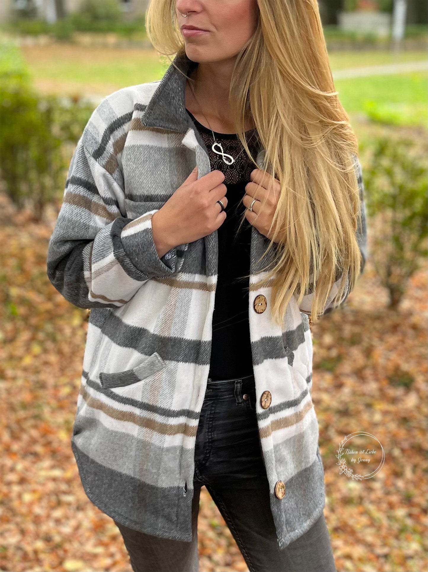 Little mitch design E-Book Schnittmuster "Shacket Urban Damen'' 30-56