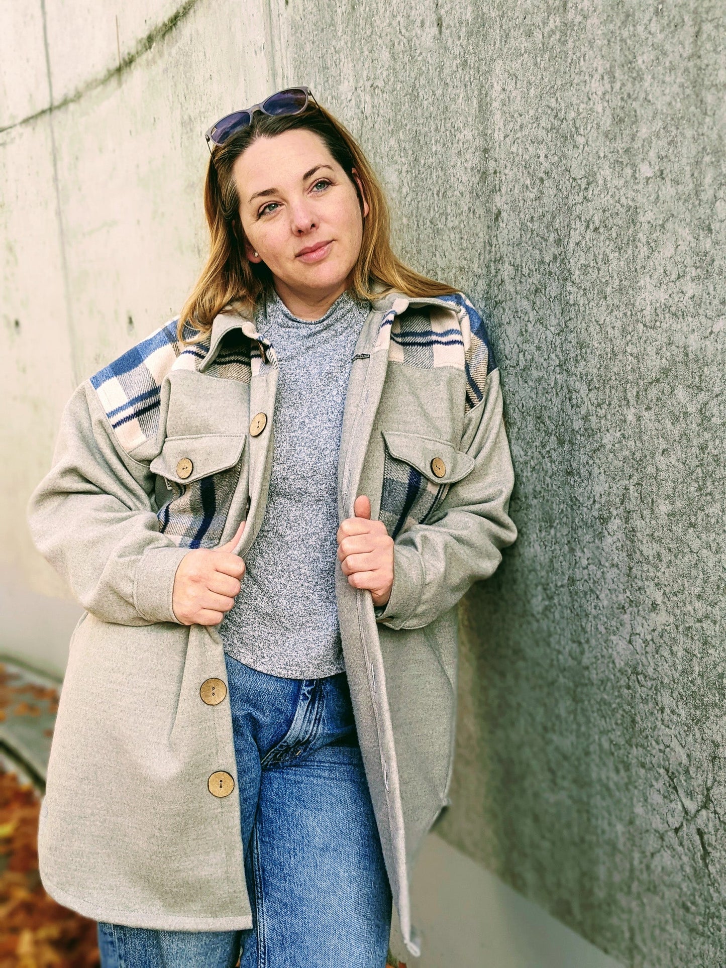 Little mitch design E-Book Schnittmuster "Shacket Urban Damen'' 30-56
