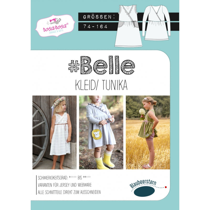 Papierschnittmuster RosaRosa ''Belle''