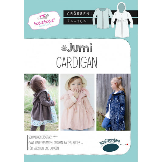 Patron papier RosaRosa ''Jumi Cardigan''