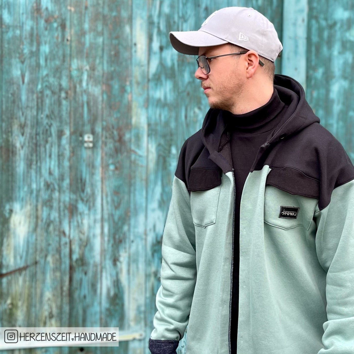 Little mitch design E-Book Schnittmuster "Shacket Urban Herren'' XS-XXL